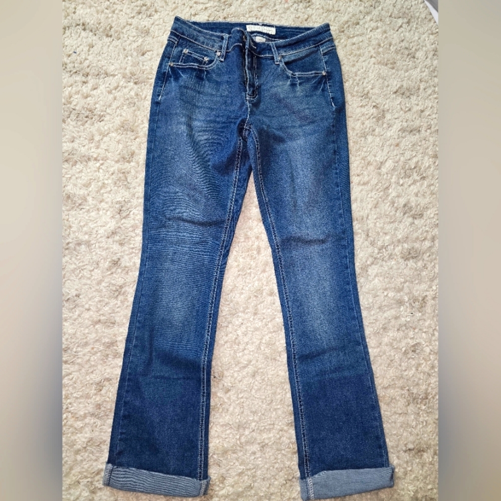 Esr 1946 Women's Blue Curvy Jeans, 4